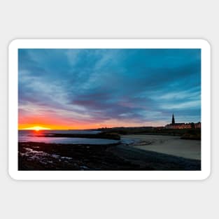 Here comes Sunday Morning at Cullercoats Sticker